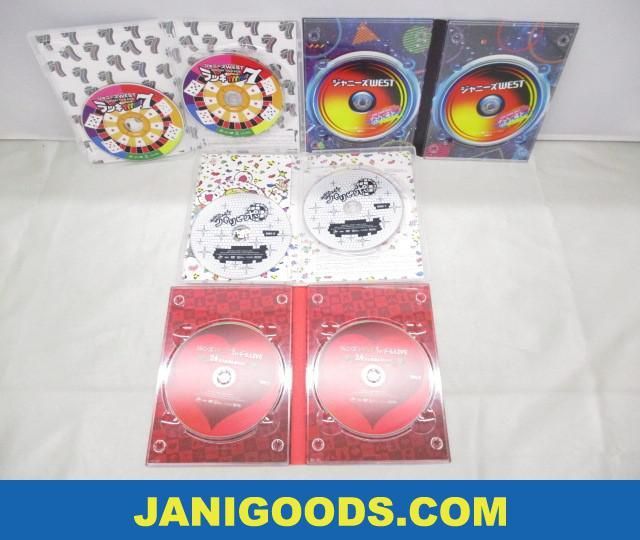 ジャニーズWEST DVDセット CONCERT TOUR 2016 ラッキィィィィィィィ7