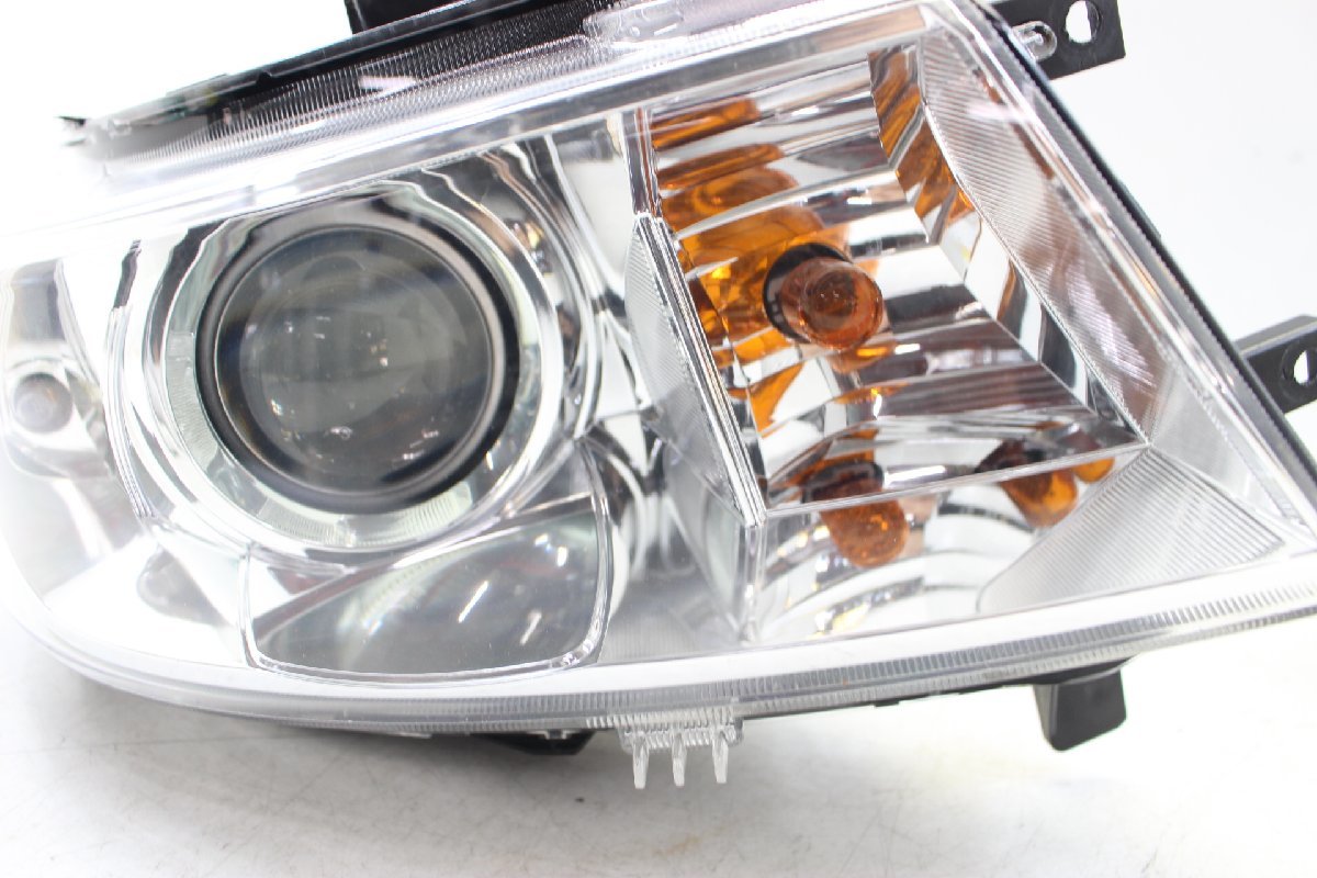 美品　ワゴンR　スティングレー　MH23S　ヘッドライト　左右　キセノン　HID　レベ付　コイト　100-59191　刻印ハ　269990-269991-C497 ワゴンR MH23S スティングレー 中古美品高品質クリアー塗装 HIDヘッドライト左右セット LEDイカリング&amp;白橙LED