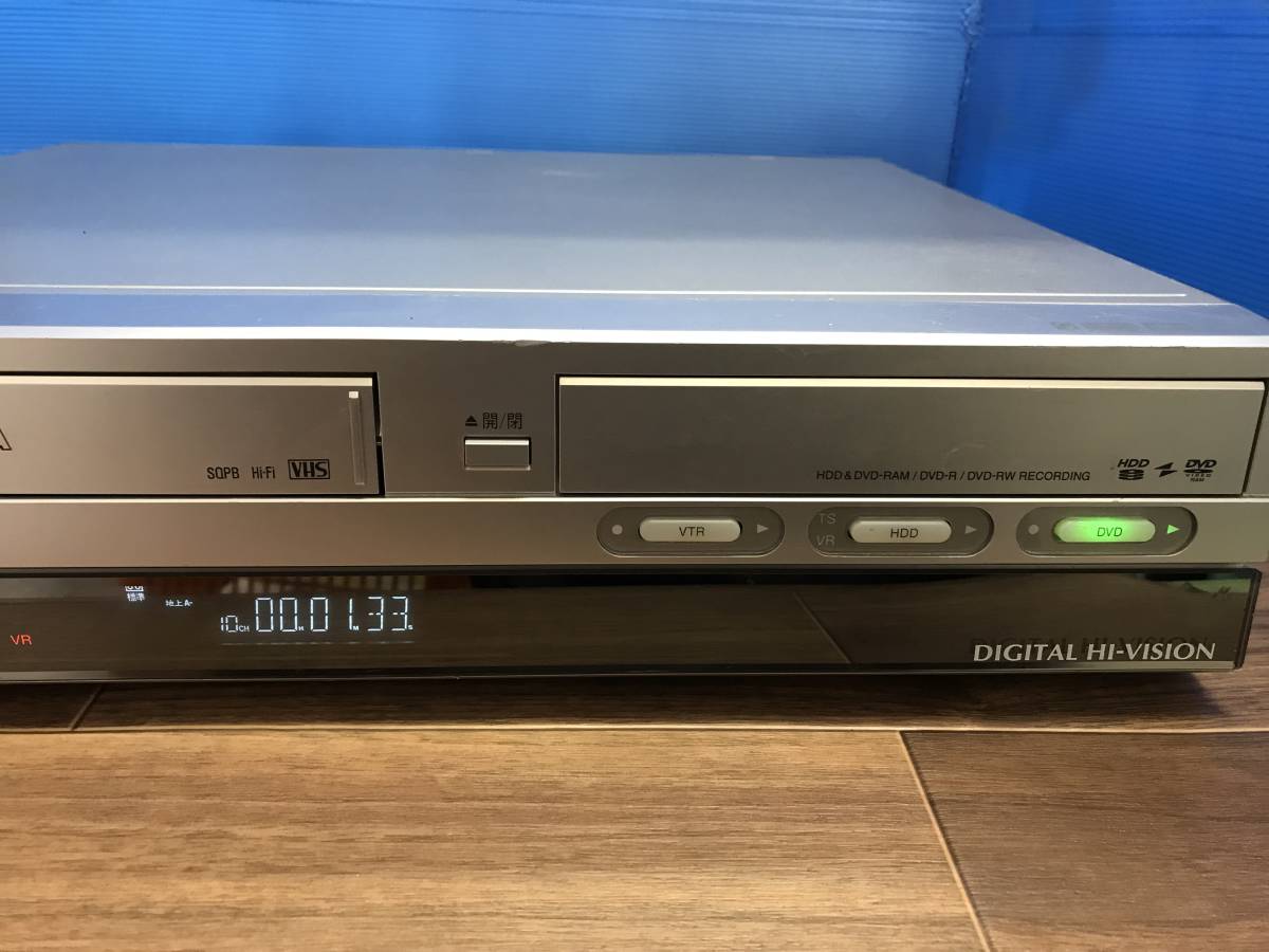 東芝 TOSHIBA RD-XV81 VTR一体型 DVD HDD VHS レコーダー VHS⁄HDD⁄DVD