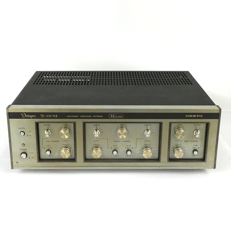ONKYO D-655n II チェンネルデバイダー 音響機器 ジャンク Y6990383