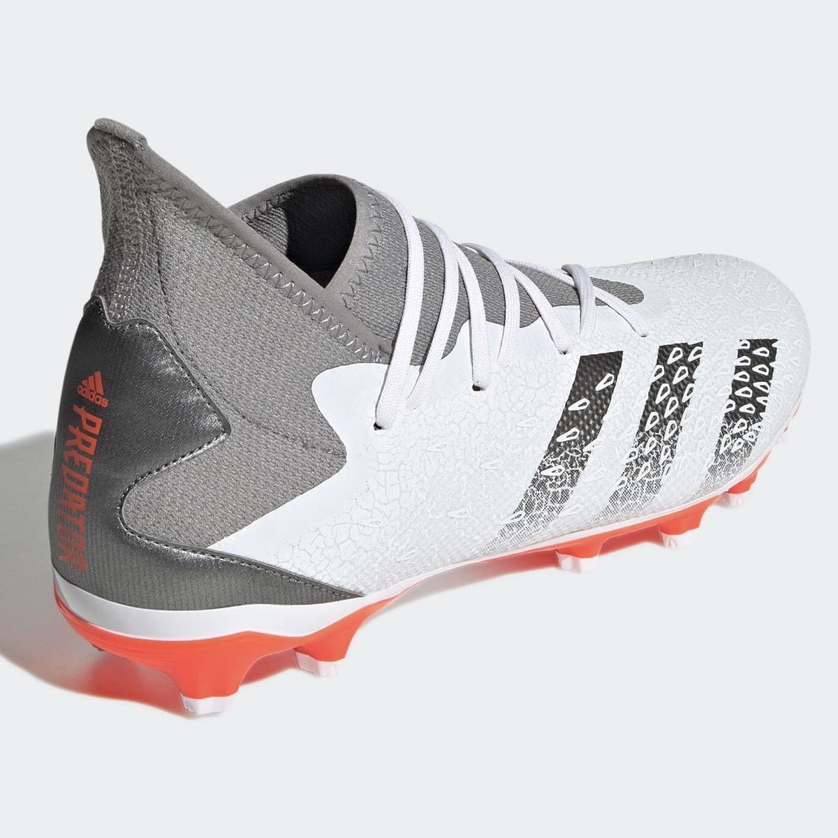 新品 adidas プレデター フリーク 3 HG AG【25cm】サッカー スパイク 靴 アディダス シューズ サッカーシューズ PREDATOR FREAK 白 6301