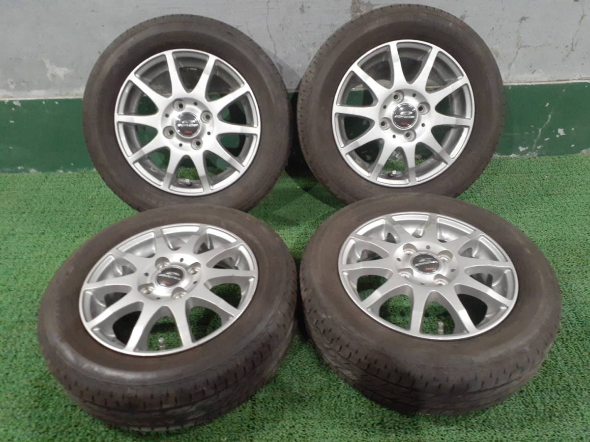 軽自動車に A-TECH SCHNEIDER 13×4 155/65R13 ブリヂストン 夏タイヤ 売切(