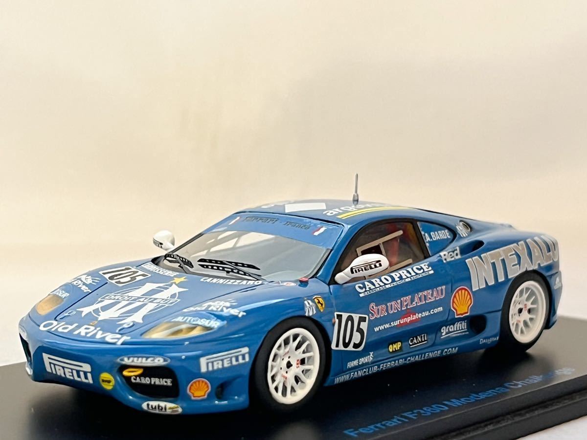 MINIMAX 1/43 レッドライン フェラーリ 360 モデナ チャレンジ 2003 #105 Ange Barde