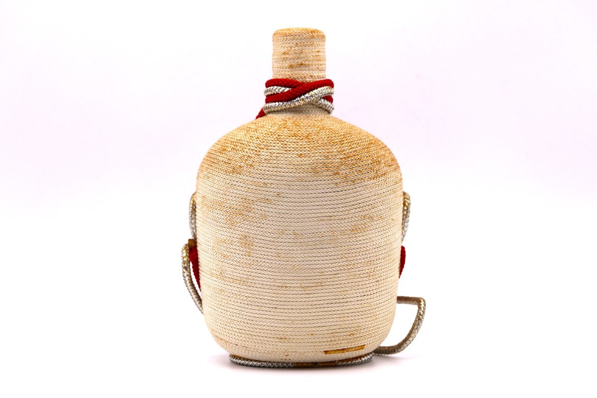 空瓶】SUNTORY OLD サントリー オールド 達磨ボトル 2本セット 縄細工