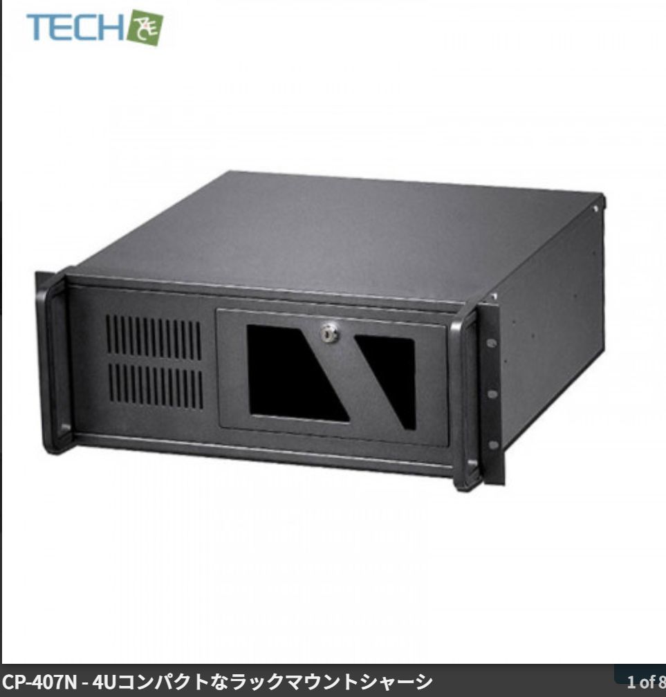 PCケース TECHACE CP-407N - 4Uコンパクトなラックマウントシャーシ　送料込_1