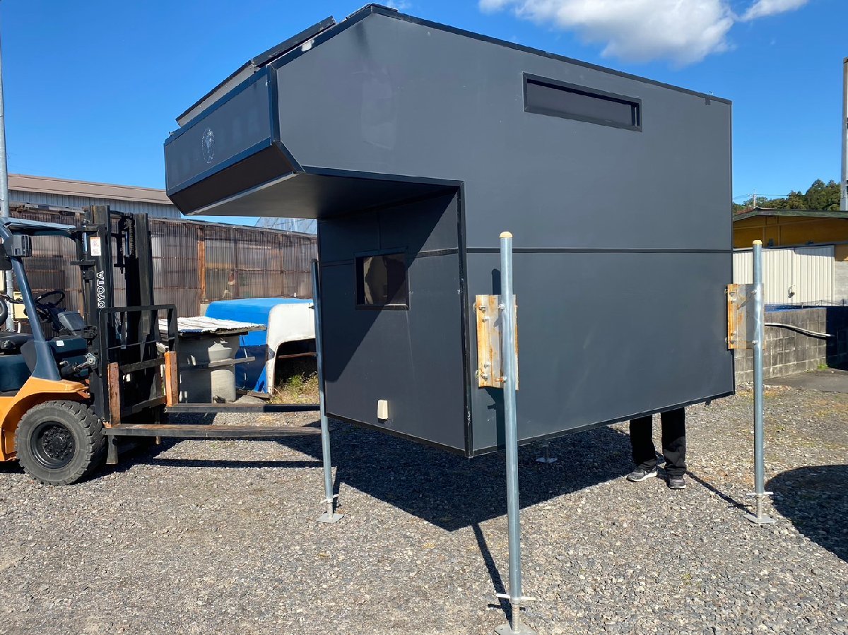 定番，限定セール トラベルハウス 軽キャンパーシェル グレー 軽トラに乗せるだけ OK 内装リフォーム済 付属品有 引取限定 有料配送要相談 TH-2210(キャンプ、アウトドア用品)｜売買されたオークション情報、ya その他