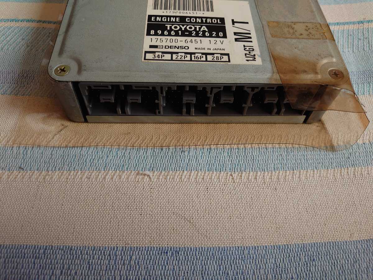 希少 JZX90 ECU MT エンジンコンピューター マークⅡ チェイサー 