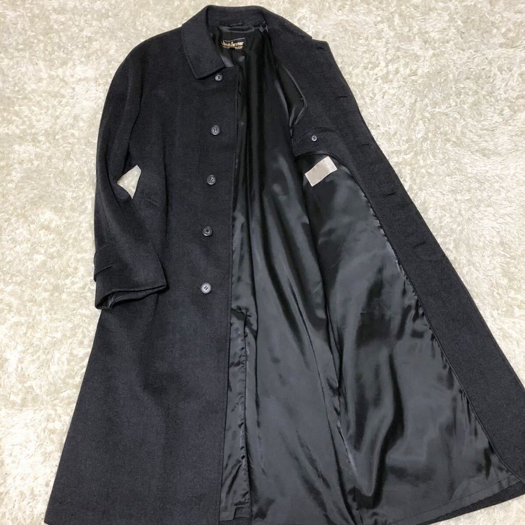 お得，限定セール 1円 WIND ARMOR ウィンドアーマー カシミヤ100% カシミア ロング ヘリンボーン ビジネス 羽織り ブラック 黒 最高級 サイズLL位(XLサイズ以上)｜売買されたオークション情報、yahooの商品情報をア XLサイズ以上