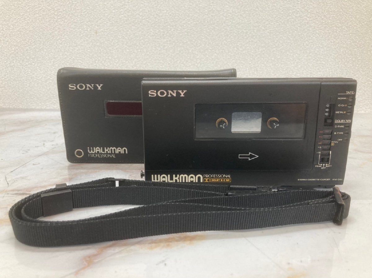 △3279 ジャンク品 オーディオ機器 カセットプレイヤー SONY