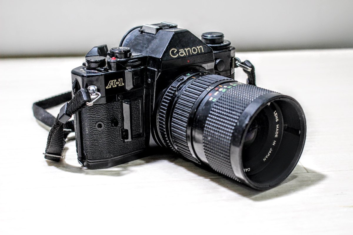 一眼レフカメラ】Canon 型A-1 フィルムカメラ 35mmフォーカルプレーン