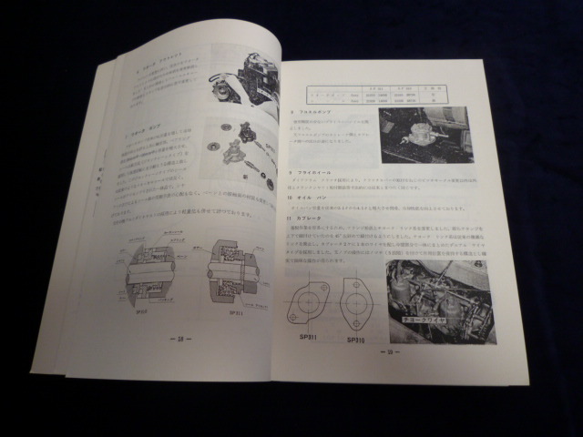 フェアレディ ダットサン ニッサン 日産 サービス週報 SP310 サービス