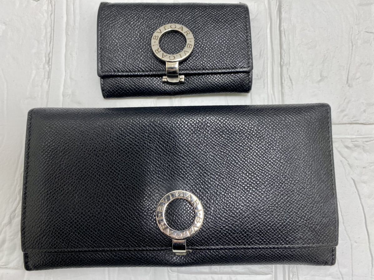 BVLGARI キーケース サファイア - メルカリ ブルガリ 長財布 Bulgari 