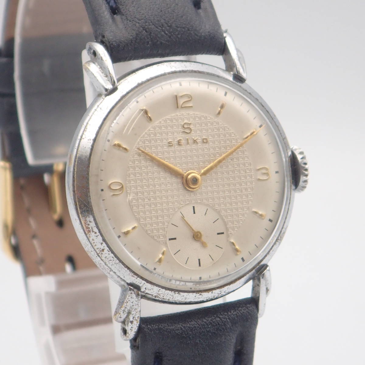 い11228&frasl;SEIKO セイコー&frasl;Sマーク&frasl;手巻き&frasl;新10B型&frasl;メンズ腕時計&frasl;7