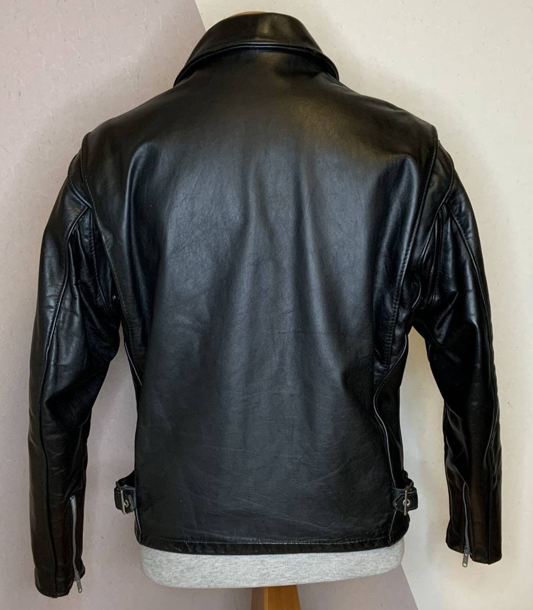 schott【40】642 シングルライダース 牛革 ショット Schott シングル