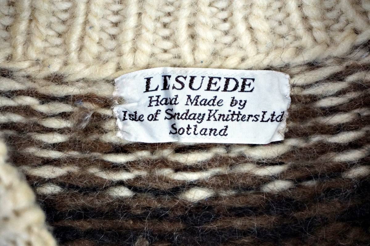 セーター ケーブル編み スコットランド製 ウールニット highland home Slieve 80s ヒマラヤンクライマーズハンドニット アイルランド製 League ウール ハンドニット 暖かく快適な冬を約束する、スコットランド製デイリーニット｜マカ ローゲージ CLIMBERS