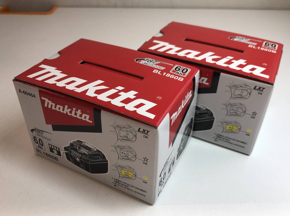  マキタ makita 純正 バッテリー BL1860B 2個セット 18V 6.0Ah 雪マーク 電動工具(パーツ)｜売買されたオークション情報、yahooの商品情報をアーカイブ公開 - オークファン インパクトドライバ