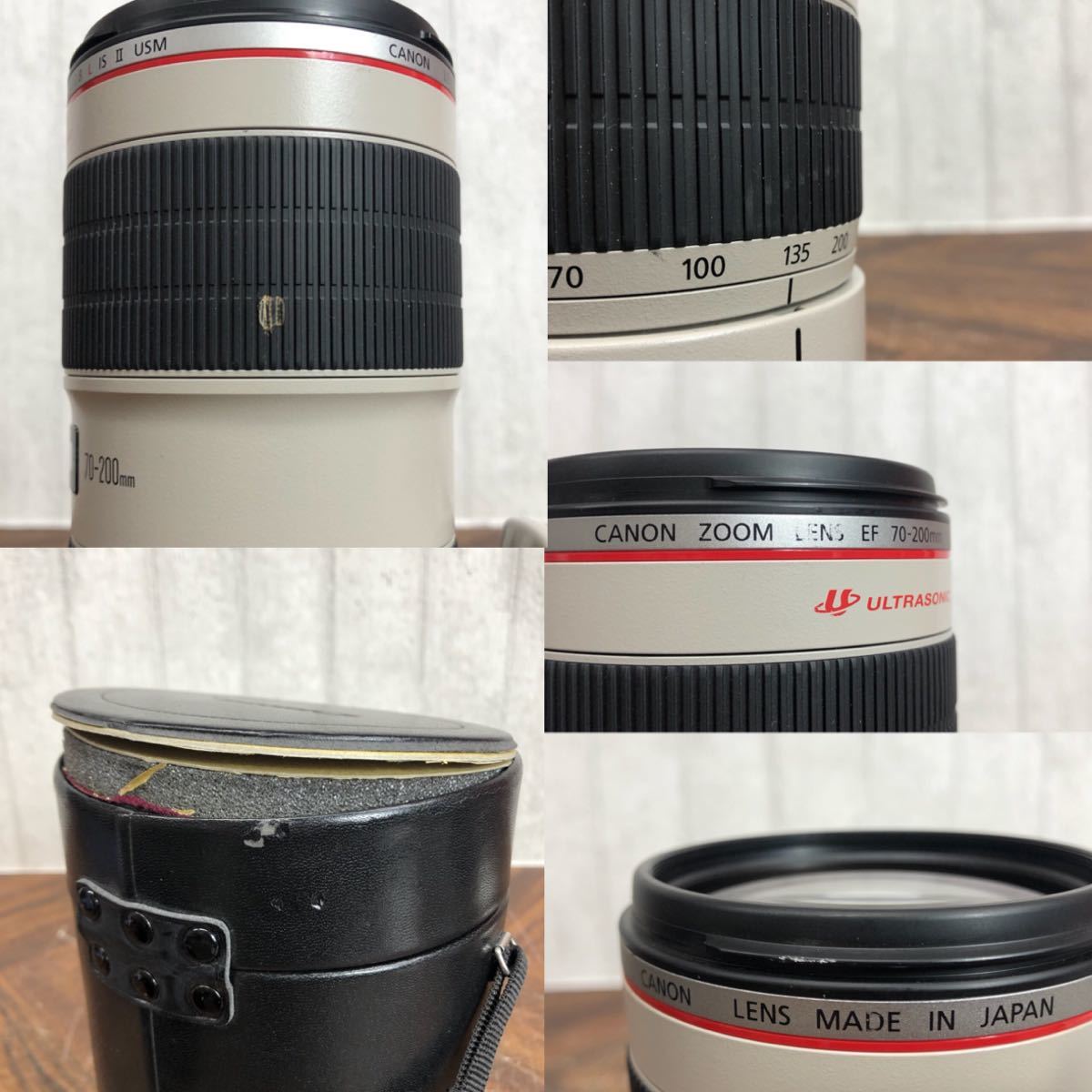 Canon 70-200mm USM Lens EF IS f⁄2.8L L Zoom - Telephoto II : com III