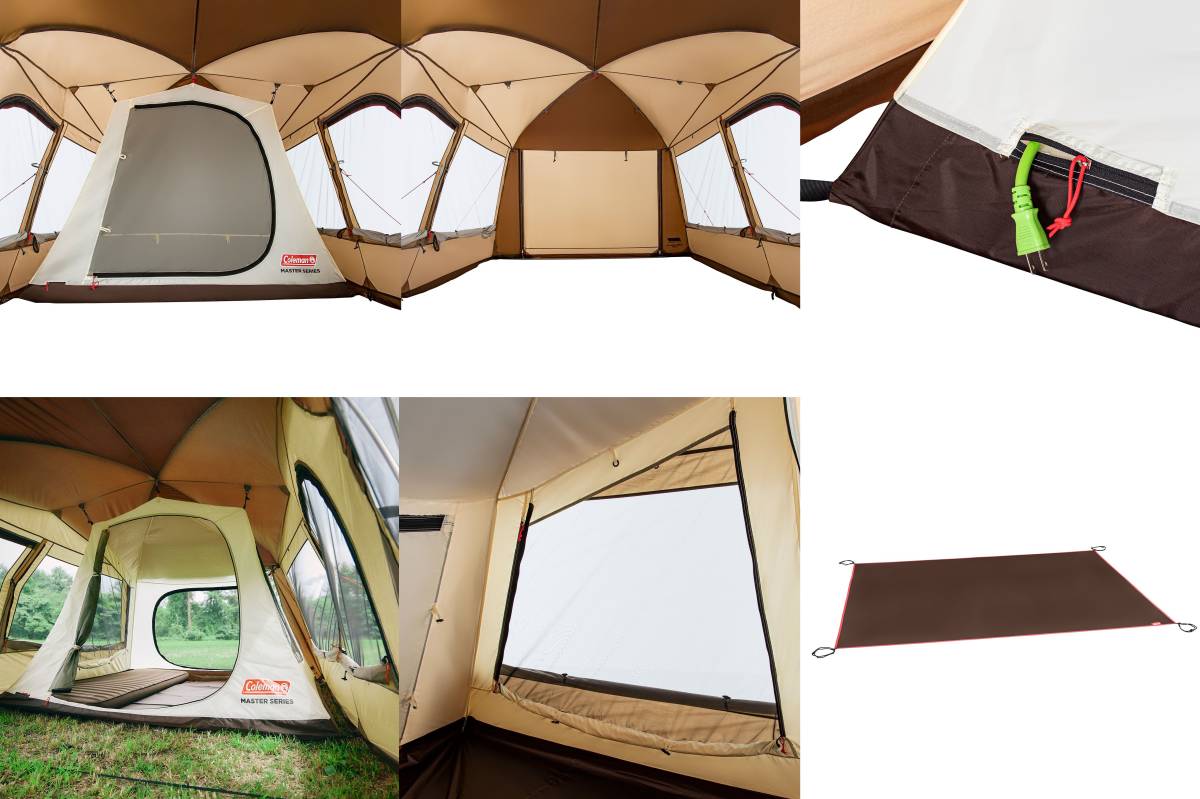 Colemanコールマン2022 MASTER SERIES限定4S WIDE 2-ROOM TRIO 4S