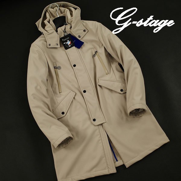 【人気定番，高品質】1円 g-stage ジーステージ メンズ 秋冬3層 ボンディングフーデッドロングコート 46 M ベージュ 防寒コート 2932(Mサイズ)｜売買されたオークション情報、yahooの商品情報をアーカイブ公開 - オーク Mサイズ