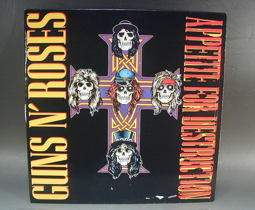 激安大特価，お買い得 ＬＰ GN'R ガンズ アンド ローゼズ / Guns N Roses/ アペタイト フォー ディストラクション /Appetite For Destruction /ロック(GUNS N'ROSES)｜売買されたオークション情報、yahooの商品情報をアーカイ GUNS Nu0027ROSES