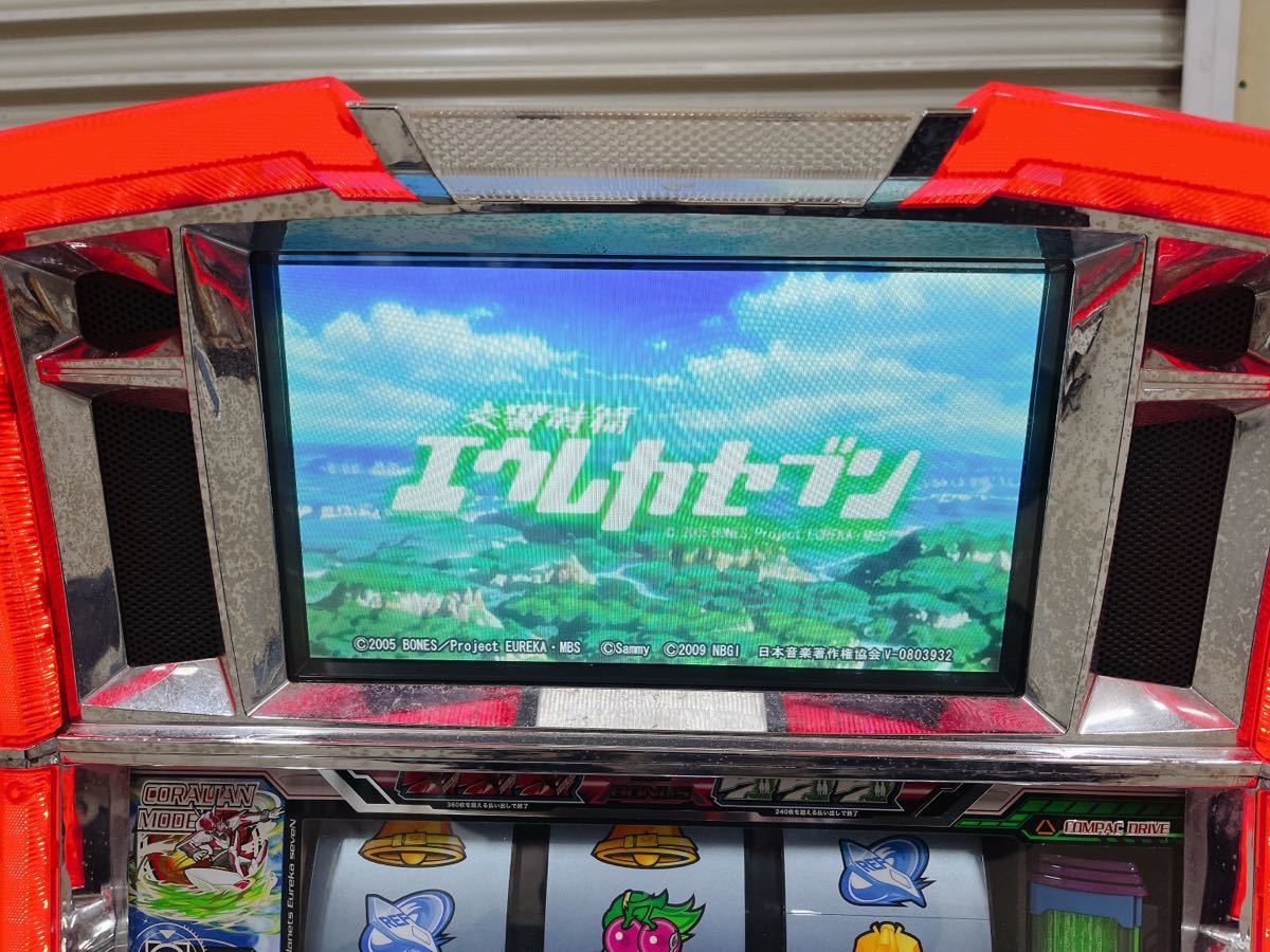 中古 パチスロ 実機 Sammy サミー 初代 交響詩篇 エウレカセブン 家庭