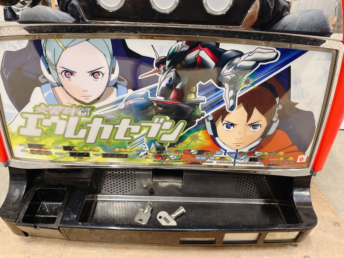 中古 パチスロ 実機 Sammy サミー 初代 交響詩篇 エウレカセブン 家庭 