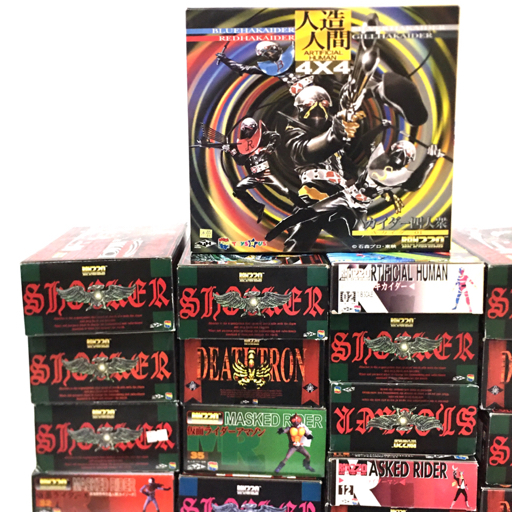 メディコムトイ 1/8 人造人間キカイダー 他 ハカイダー四人衆 含む