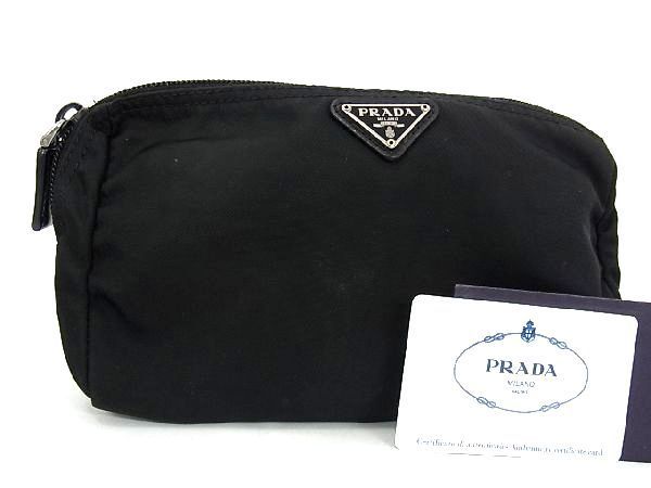 豊富な，SALE 1円 PRADA プラダ 1N0693 テスートナイロン マルチポーチ マルチケース 小物入れ レディース メンズ ブラック系 AE5368キk(その他)｜売買されたオークション情報、yahooの商品情報をアーカイブ公開 その他