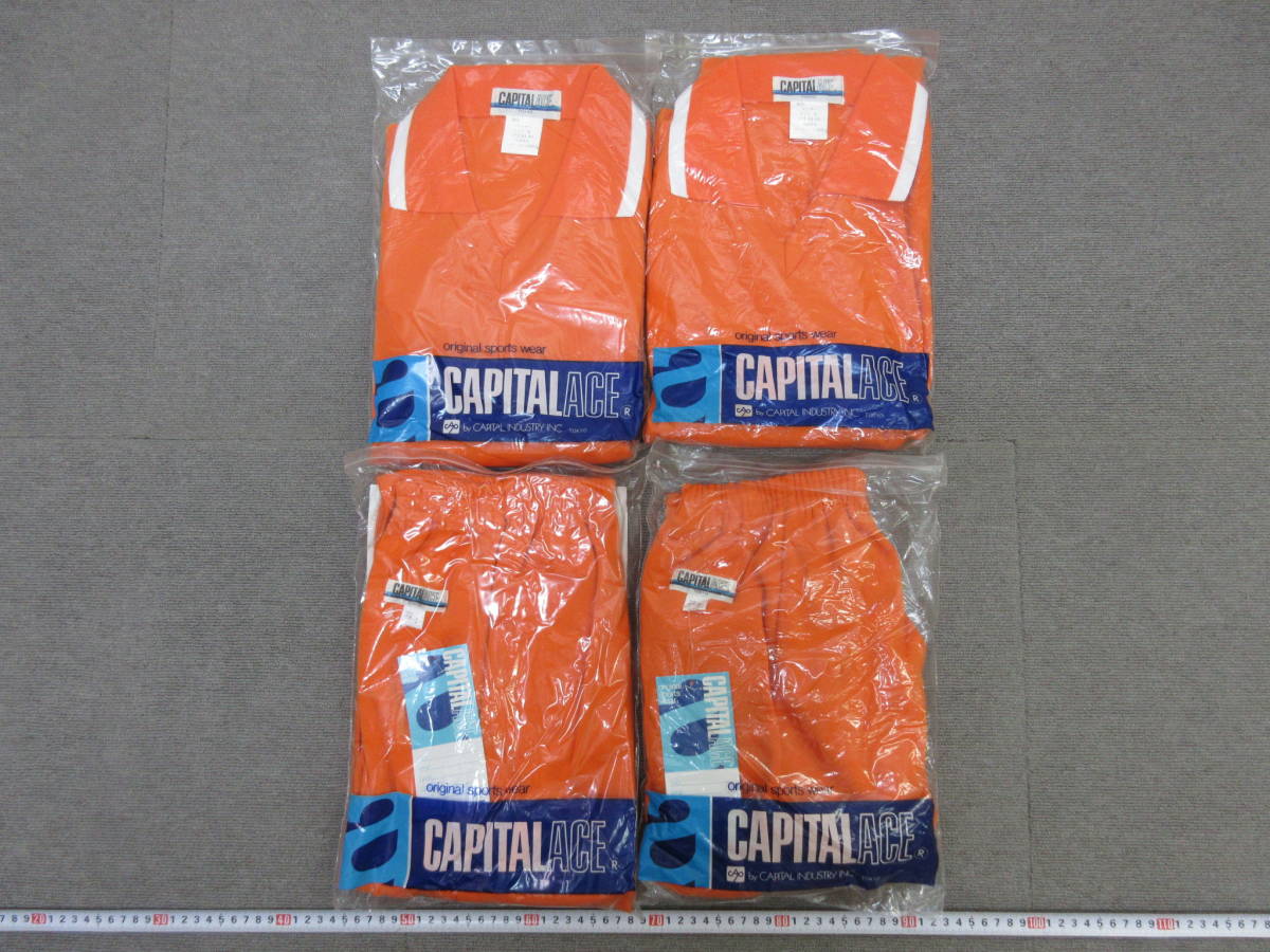 capital ACEキャピタルエース 昭和 ジャージ レトロ オレンジ 【公式通販】 capital ACEキャピタルエース 昭和 ジャージ レトロ オレンジ 【公式通販】