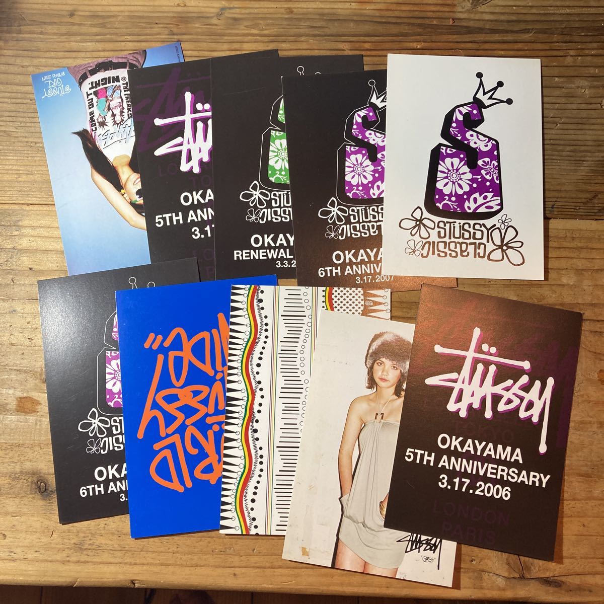 STUSSY ステューシー - ポストカード メルカリ POST CARD Stussy 5枚