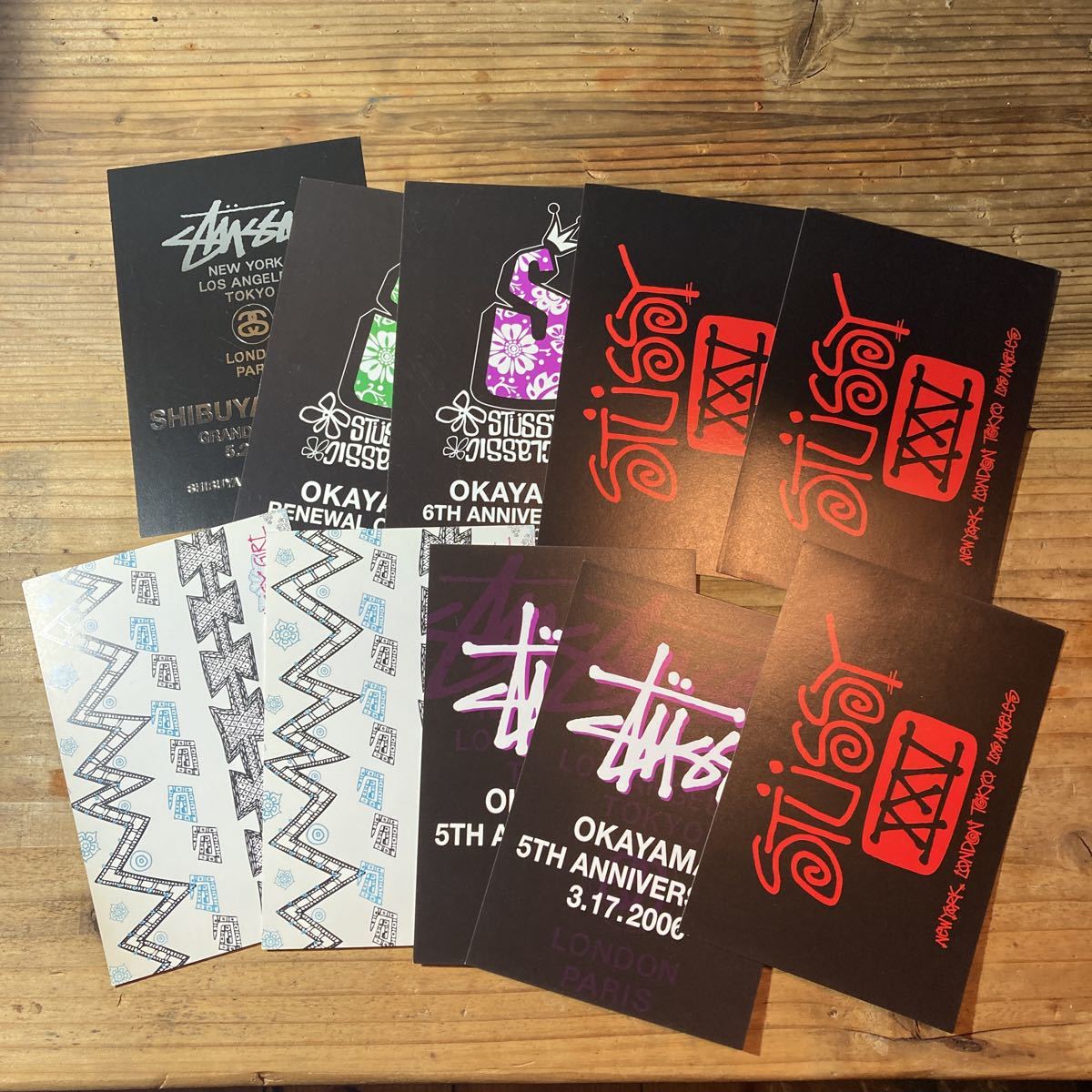 STUSSY ステューシー - ポストカード メルカリ POST CARD Stussy 5枚
