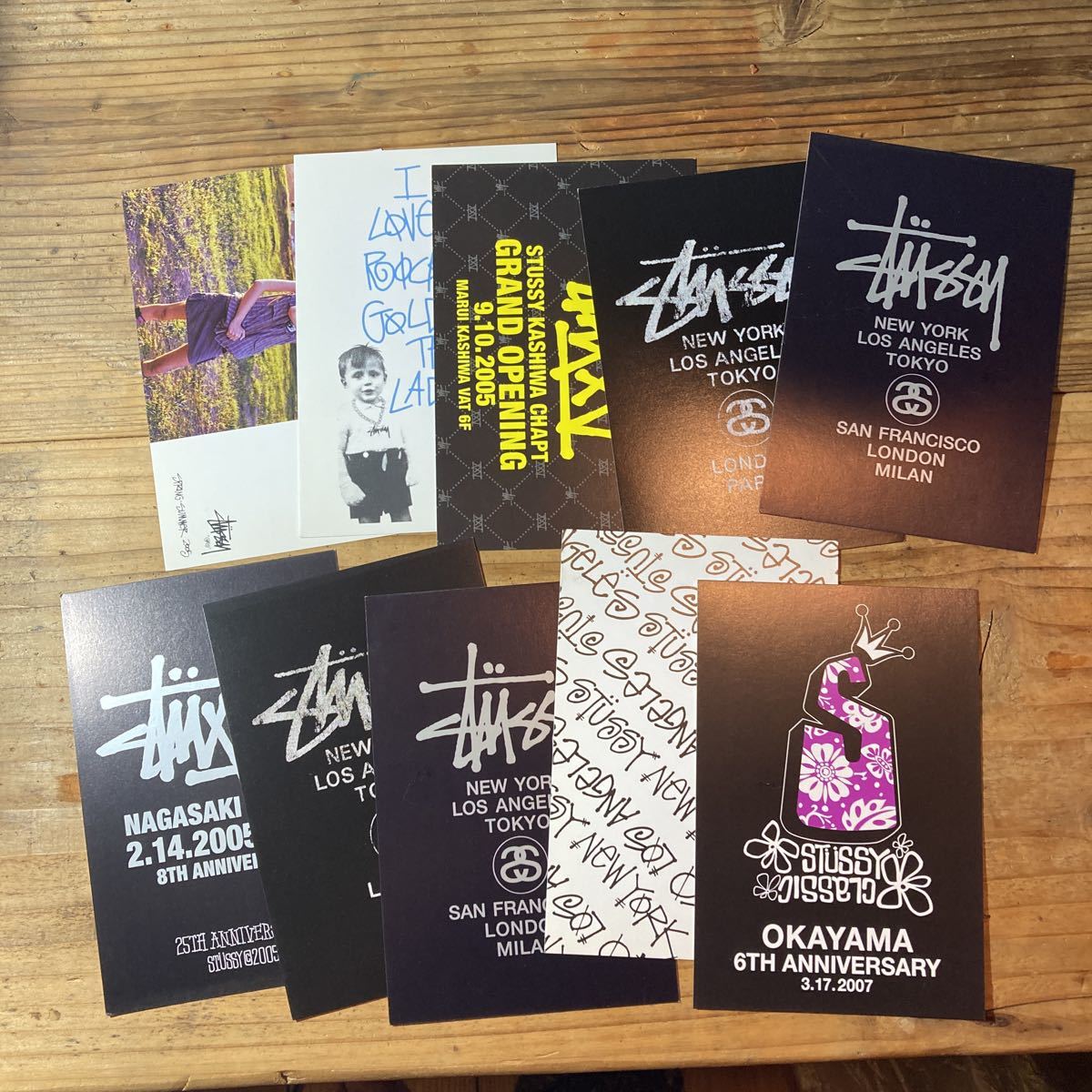 STUSSY ステューシー - ポストカード メルカリ POST CARD Stussy 5枚