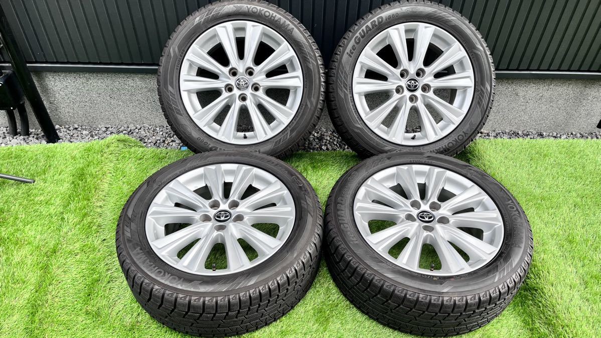  アルファード 30 後期 純正ホイール スタッドレスタイヤ IG60 235/50R18 ヴェルファイア(スタッドレスタイヤ)｜売買されたオークション情報、yahooの商品情報をアーカイブ公開 - オークファン 5穴