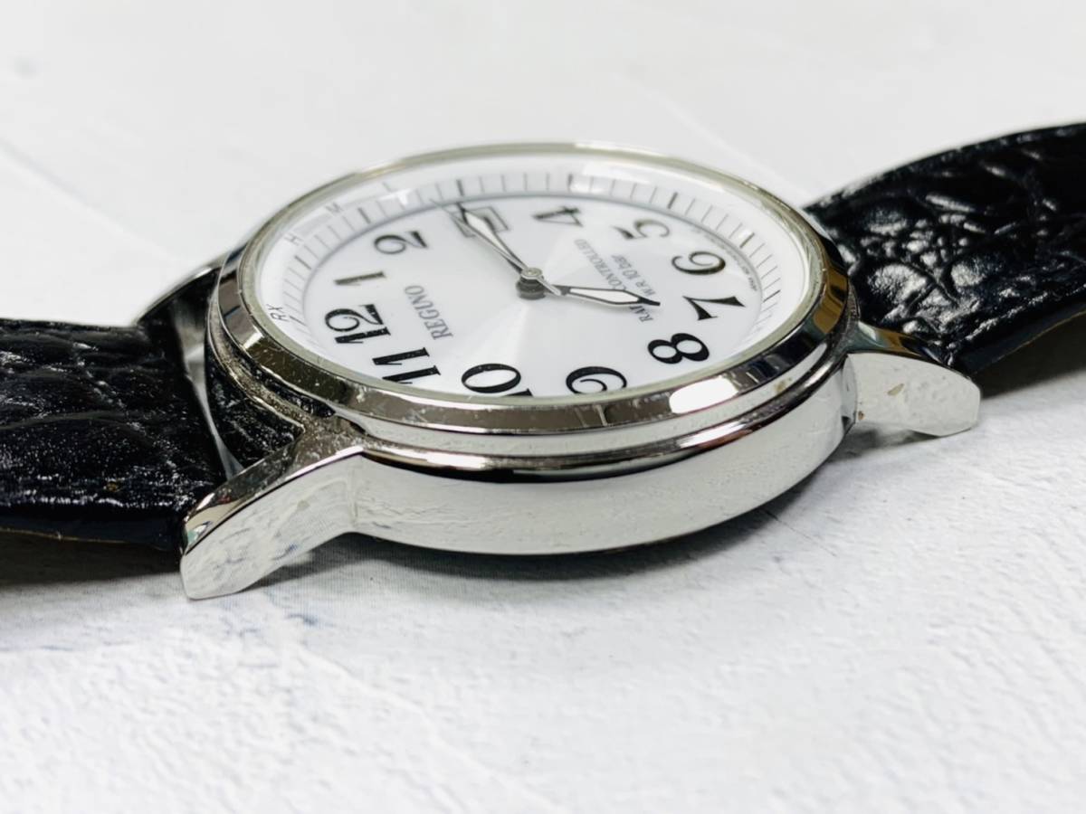 稼働品 CITIZEN シチズン REGUNO レグノ H415-R004727 デイト ソーラー 