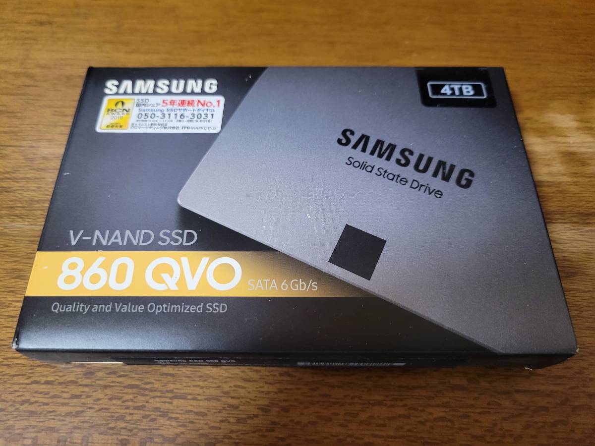 【新作登場，低価】 4TB SAMSUNG 2.5インチ内蔵SSD 860 4TB MZ-76Q4T0B/IT SATA 6Gb/s MZ-77Q4T0B/IT よりお得に(256GB～)｜売買されたオークション情報、yahooの商品情報をアーカイブ公開 - オークファン 256GB～