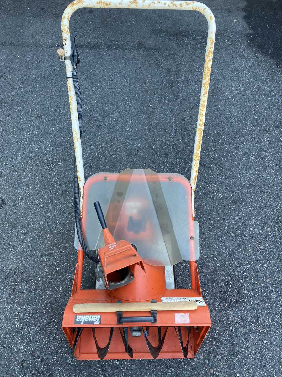 Tanaka タナカ THR-450 ハンディラッセル 除雪機 小型 混合燃料 現状品 