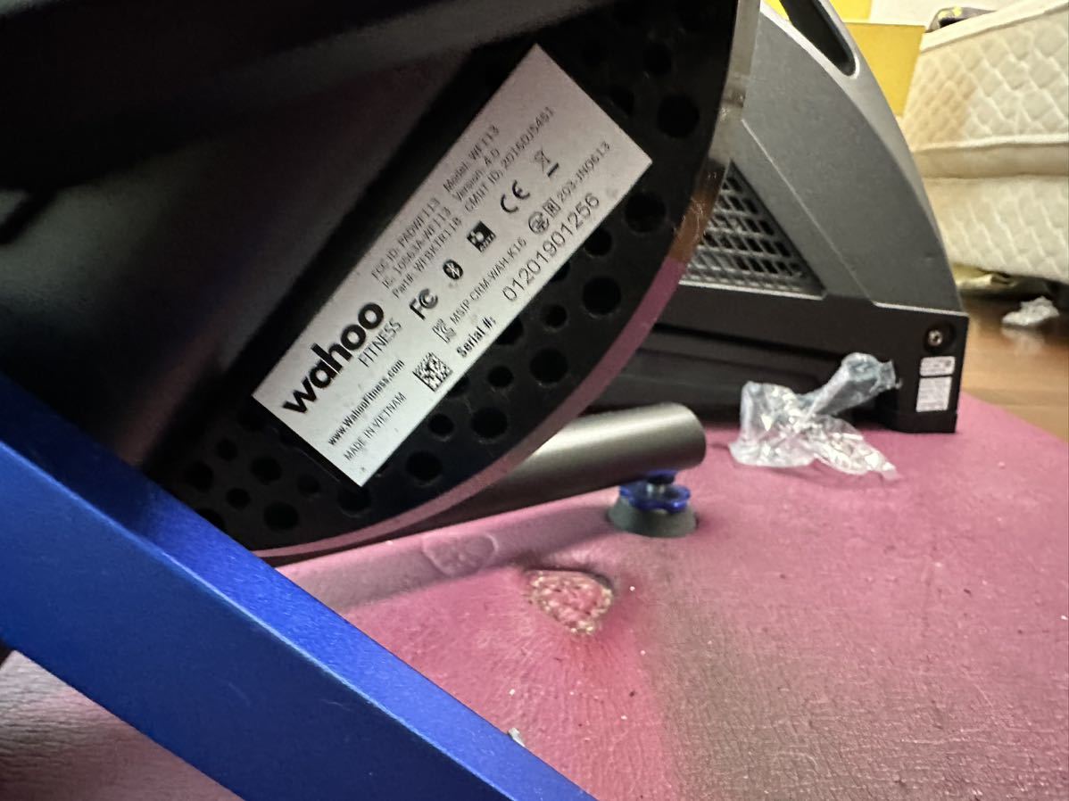 Wahoo kickr core WF123 異音ありジャンク Wahoo kickr core WF123