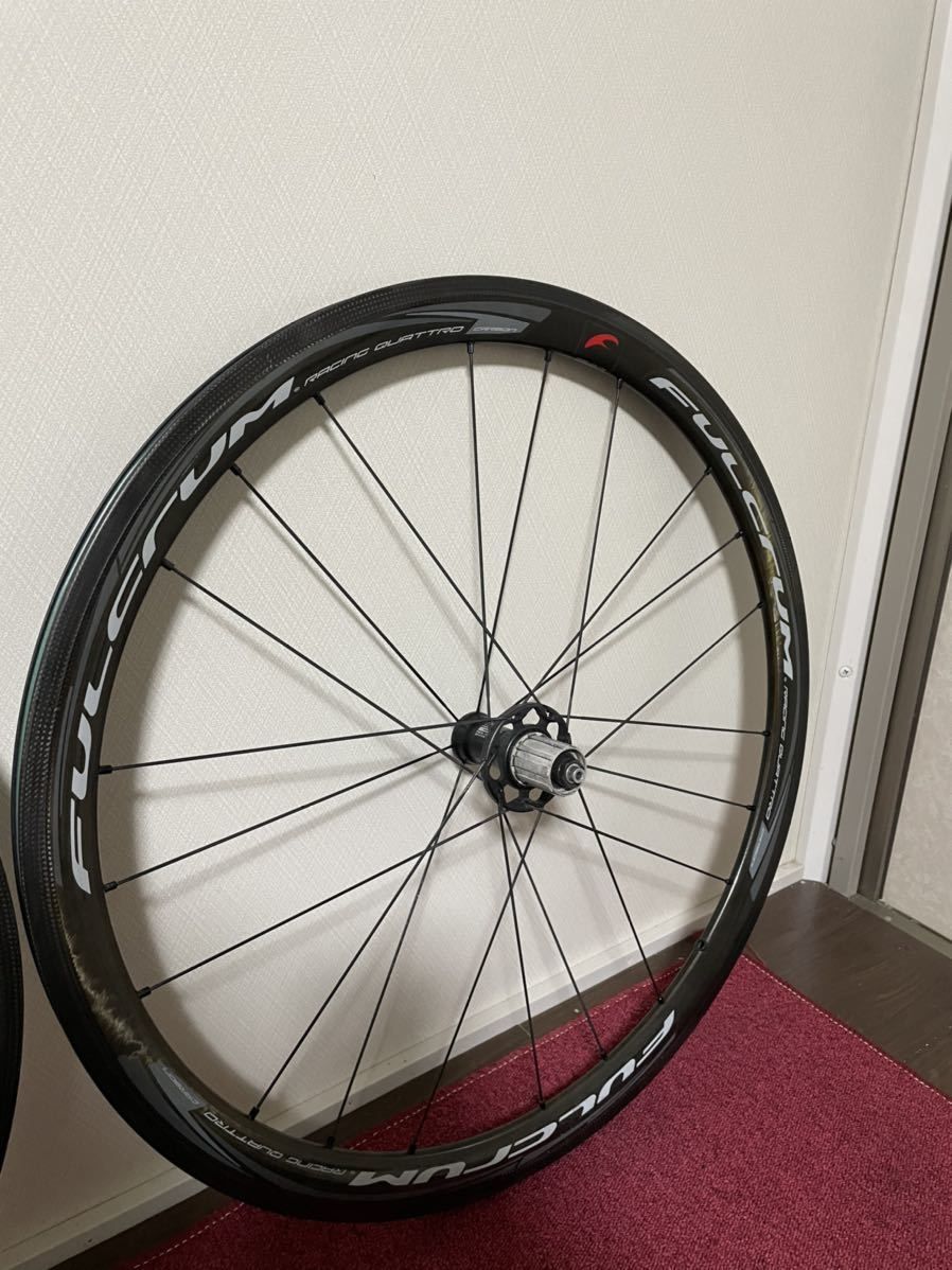 フルクラム FULCRUM レーシングクワトロカーボン RACING QUATTRO CARBON クリンチャー ホイール前後セット