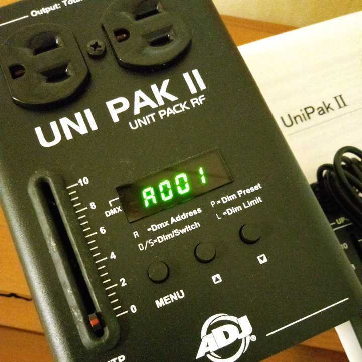 ELATION UNIPAKⅡ DMX舞台照明 ハイブリッドディマー&スイッチパック 