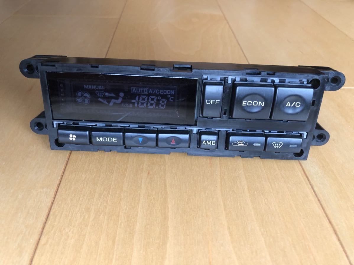 スカイライン BNR32 R32 純正 エアコン コントロール エアコンスイッチ