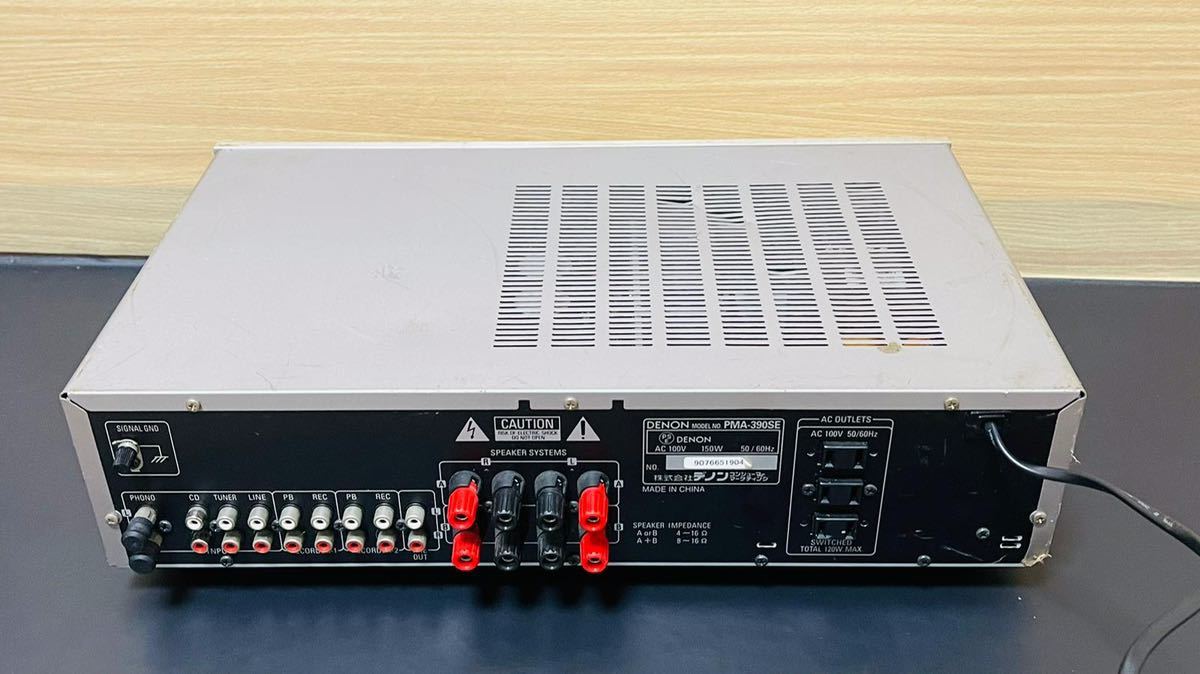 DENON PMA-390ii プリメインアンプ 綺麗 H10683(073)-802⁄OS3000