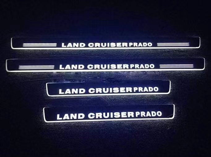 LED スカッフプレート ランドクルーザープラド150系 流れる 発光