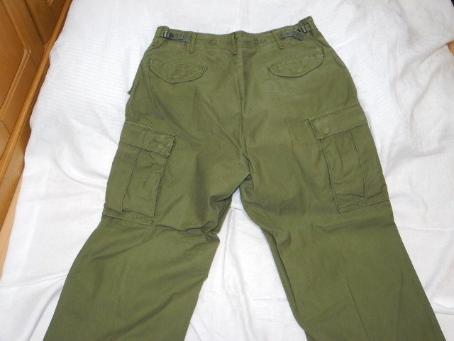 米軍実物 M-65パンツ＆サスペンダー 72年製 TROUSERS，COLD WEATHER 