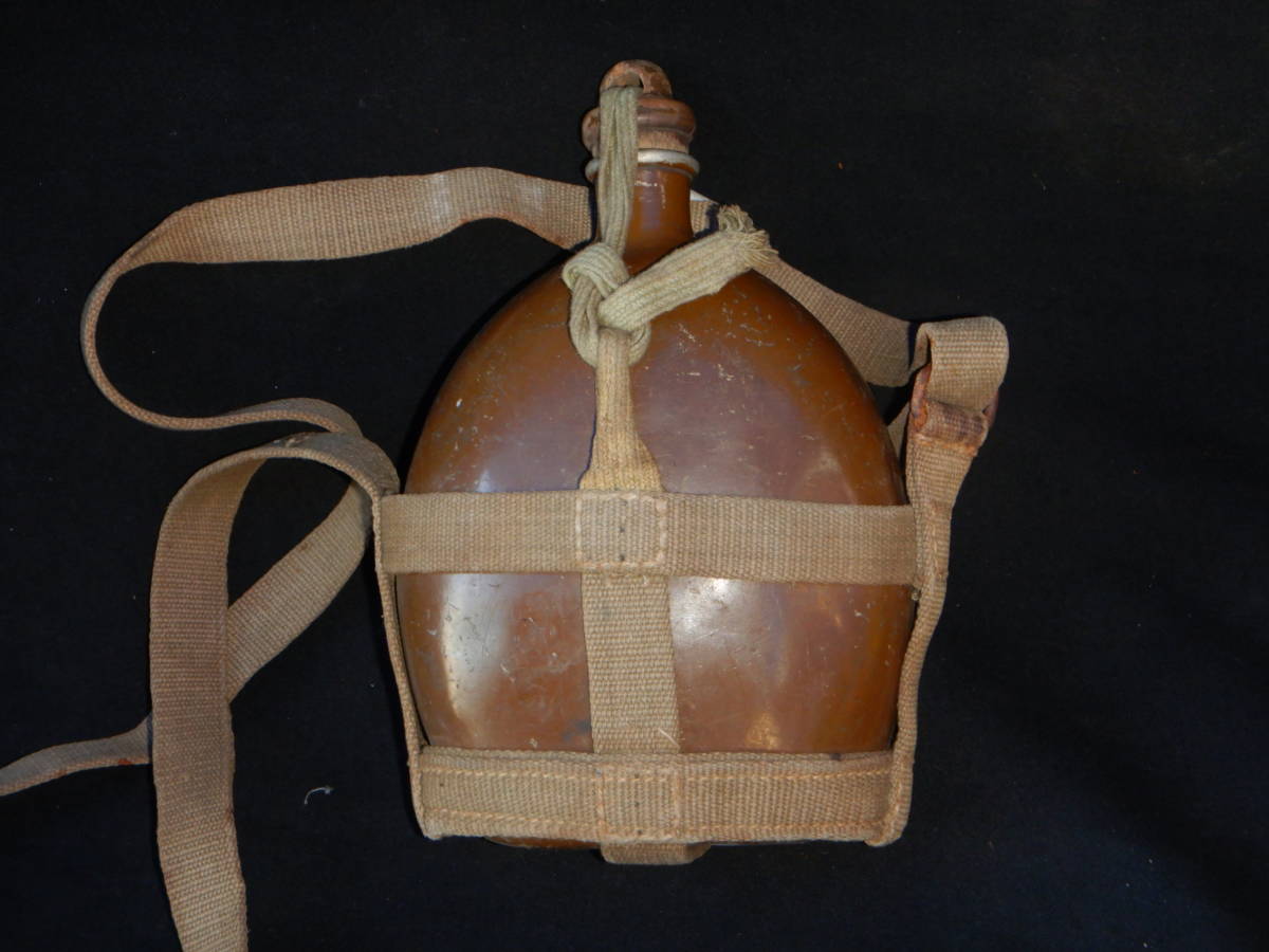 陸軍 水筒＆飯盒 ニギリ矢 軍隊 陸軍 ニギリ矢 日本軍 アルミ水筒 超激