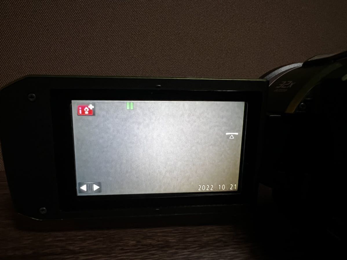 デジタルビデオカメラ パナソニック vx2m 4k フォレストカーキ パナソニック フォレストカーキ HC-VX2M ケース&amp;SDカード付き HC-VZX2M-G 中古：AB(良品)パナソニック