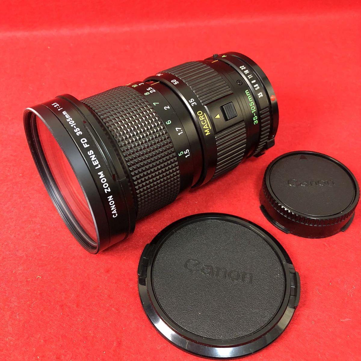 CANON 35-105mm マクロレンズ 極美品】Canon FD35-105mm ズーム マクロ