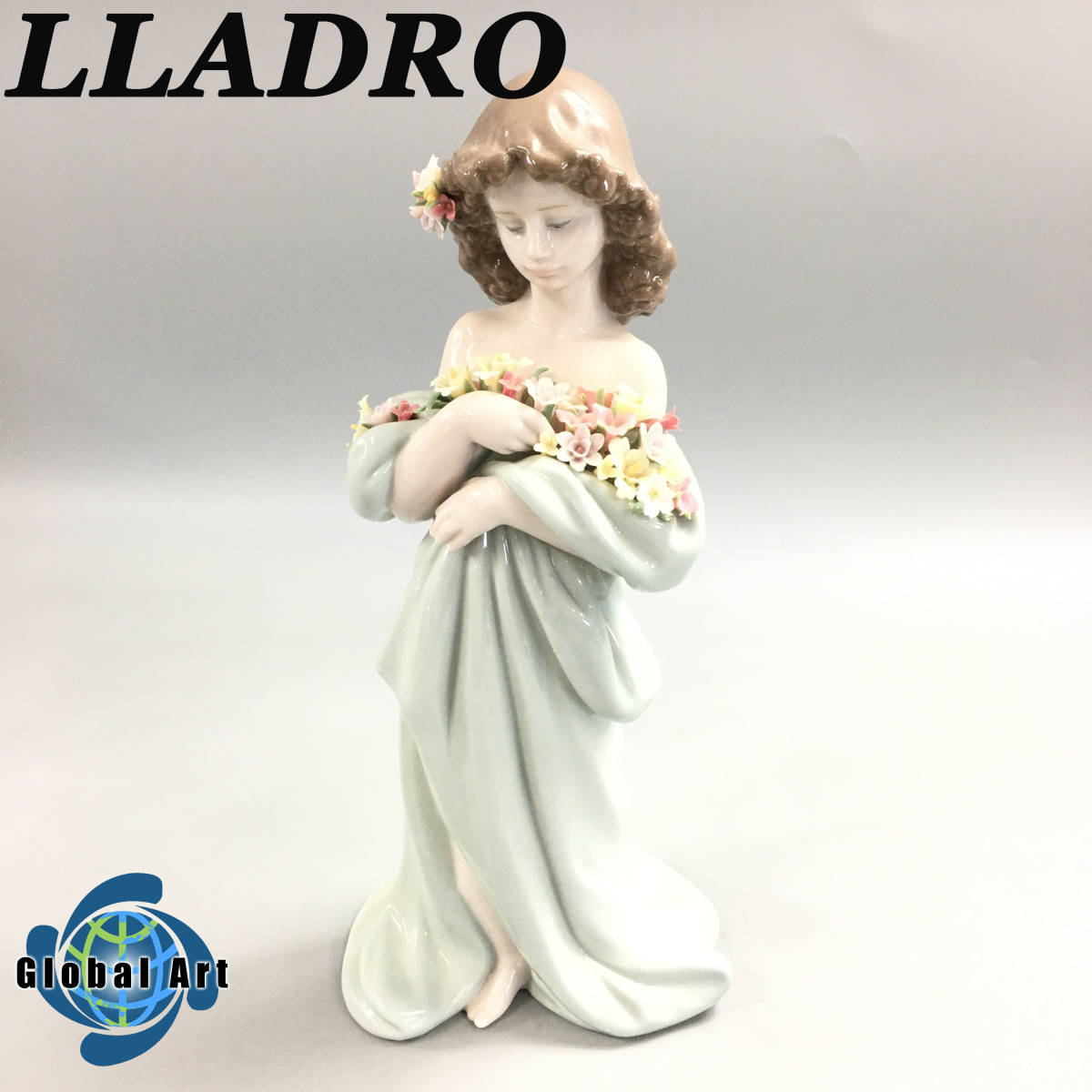 アウトレットセール格安 ☆C11162/LLADRO リヤドロ/フィギュリン/お花