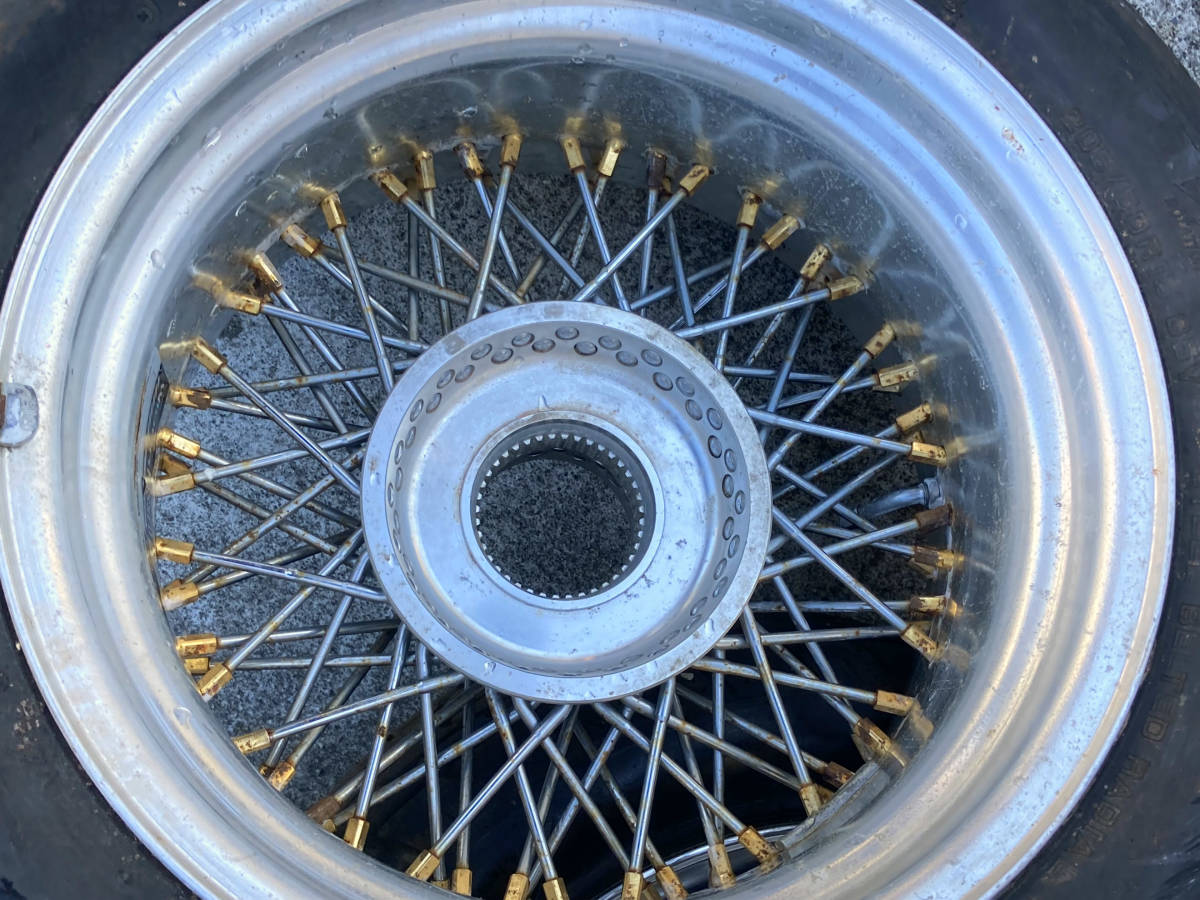 希少 当時物 旧車 WISER ワイザー15インチ 7.5J センターロック 