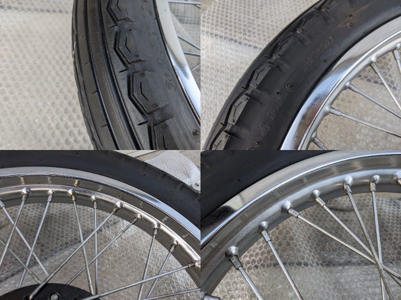 カワサキ 750RS 900RS Z2 Z1 純正フロントホイール 純正タイヤ付き