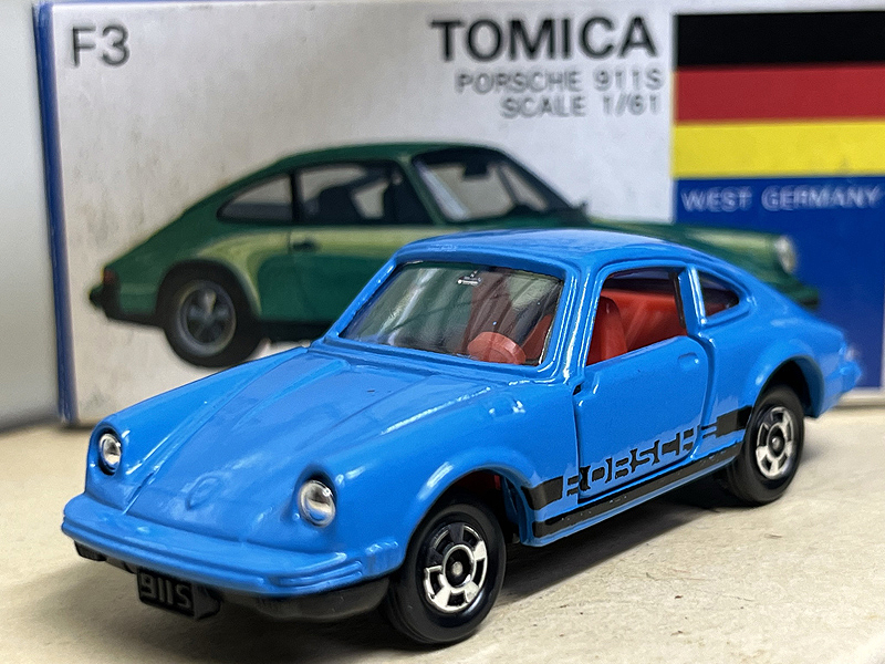 トミカ 青箱 F3-1-2 ポルシェ911S 高島屋特注 F3 青箱 ポルシェ911S